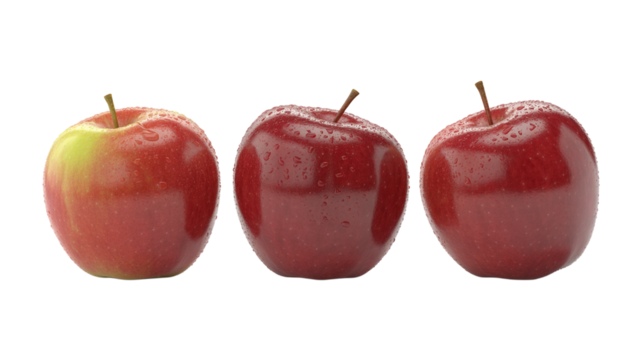 This phrase combines the key visual details (quantity, color, freshness, and background) while staying natural and descriptive