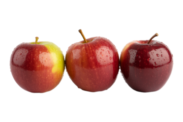 This phrase combines the key visual details (quantity, color, freshness, and background) while staying natural and descriptive