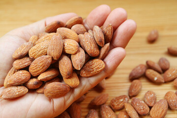 Almond Nuts, one of a Nutrient-dense Foods and Good Source of Vegan Protein