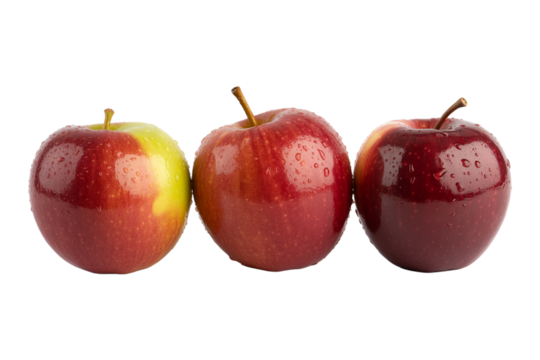 This phrase combines the key visual details (quantity, color, freshness, and background) while staying natural and descriptive