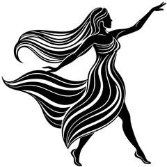 Dancing Woman Art Guide