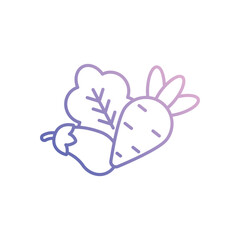 Vegetables  Vector icon