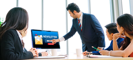 newsletter signup page on computer for customer to subscribe snugly newsletter update information...