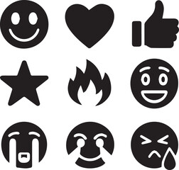 smiley faces icons