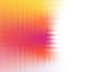 Pop Art Halftone Profile. Abstract Retro Silhouette with Glitter Texture on Gradient PNG