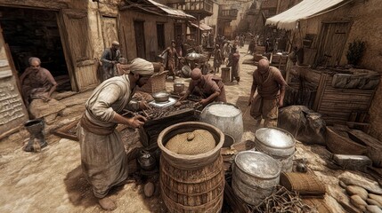 Ancient Market: A Historical Simulation