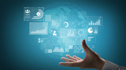Data insights, charts, and analytics help visualize performance. Data drives strategy, analytics...