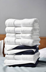 stack of towels