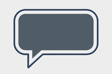 chat minimal line vector clean icon design