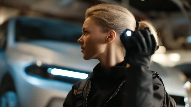 3_Team Member Documenting Equipment Breakdown in Workshop