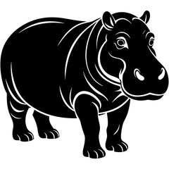 Fototapeta premium rhino vector illustration