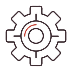 vector gear icon