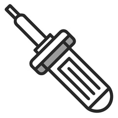 set of black and white icons