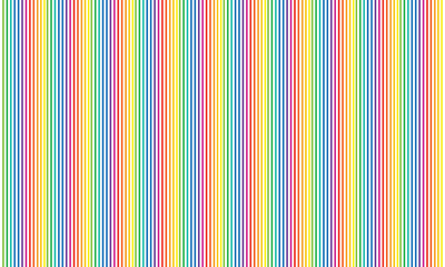 Obraz premium Seamless colorful striped abstract background. Vertical rainbow stripe pattern. EPS10 vector illustration. Multicolor stripes for wallpaper, background, wrapping paper, backdrop,&nbsp;poster&nbsp;etc. 