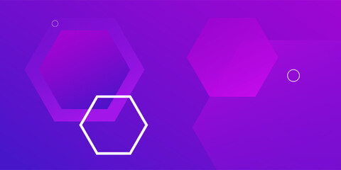 Abstract purple background. Fluid composition of shapes. Modern colorful flow poster. Cool banner design template.- Vector