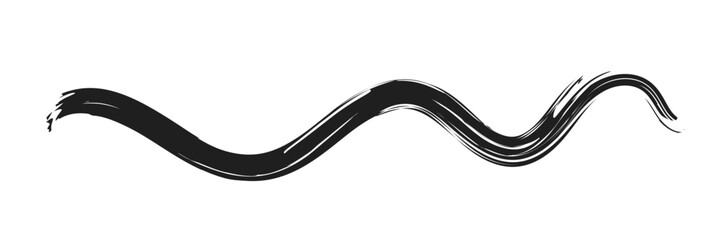 Analog touch material. The texture of the brush is beautiful. Wave pattern . Vector Illustration . 