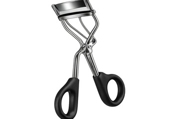 Eyelash curler isolated on transparent background, beauty and personal care