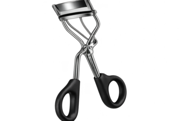 Eyelash curler isolated on transparent background, beauty and personal care