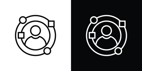 Experience icon. Simple thin line, outline vectors