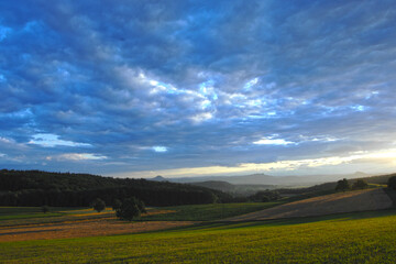 Fototapeta premium Hegau, Hegaulandschaft