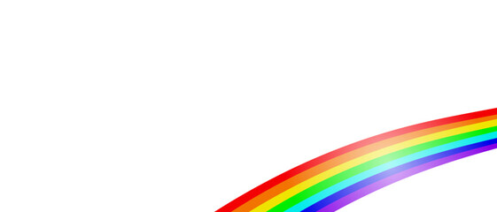 Abstract rainbow gradient element with lines and waves. Vector illustration of background.