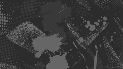 Abstract background with black map texture and global location overlay