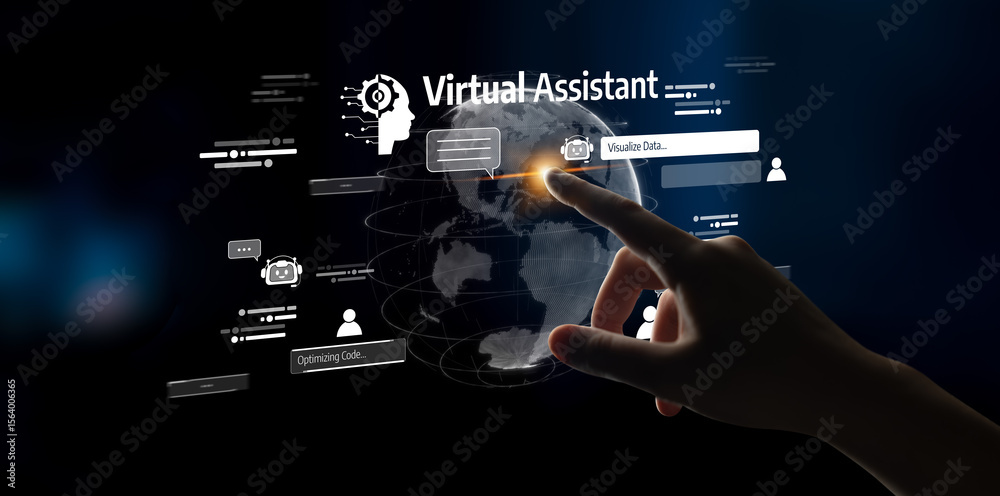Poster ai assistant with llm, big data, machine learning, and generative ai powers prompt engineering and s