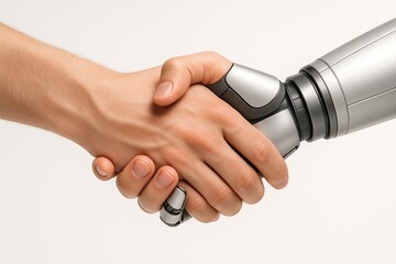 Human and Robot Handshake