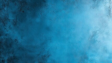 Obraz premium A zoomed-in image of a blue wall with a rough texture at the base