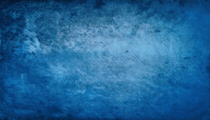 Obraz premium regular blue distressed grunge texture background with space for text or image