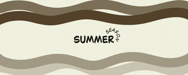Hand drawn flat gray design abstract multicolor background illustration.