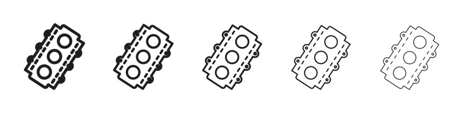 Car gasket icon. modern outline style vector icons series