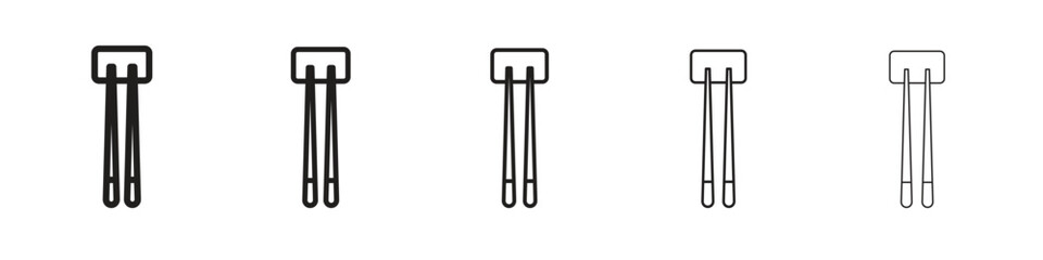 Chopsticks icon. modern outline style vector icons series