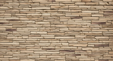 Fototapeta premium Close-Up of Aged Brick Wall with Varied Red and Brown Bricks