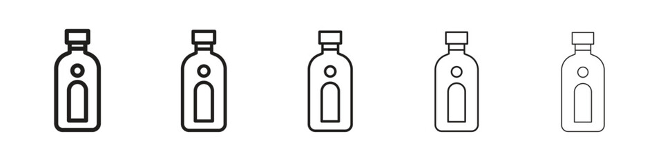 Gin icon. modern outline style vector icons series