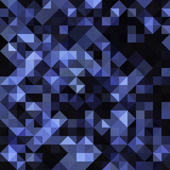 Fototapeta premium Colorful polygonal abstract background. Low poly effect. Polygon backdrop.