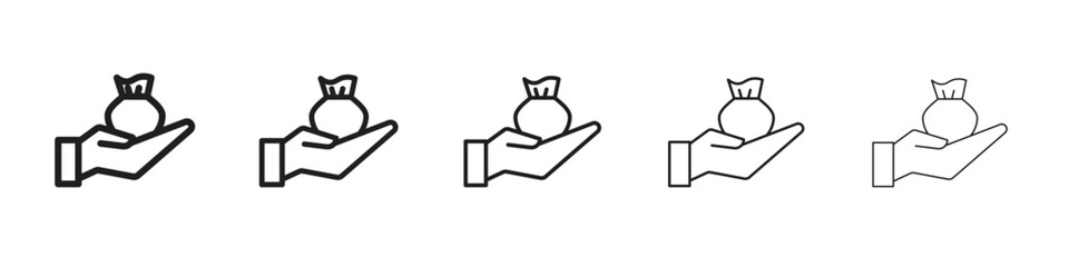 Inheritance law icon. modern outline style vector icons series