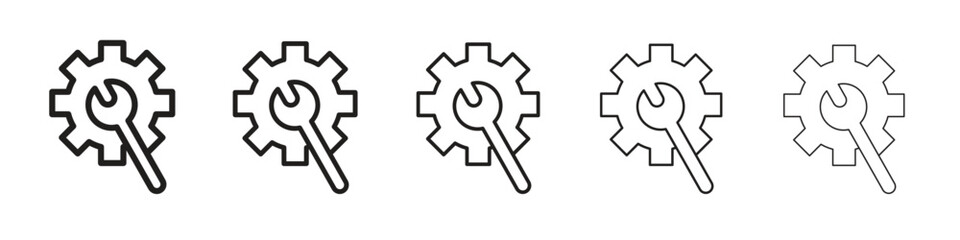 Productivity tools icon. modern outline style vector icons series