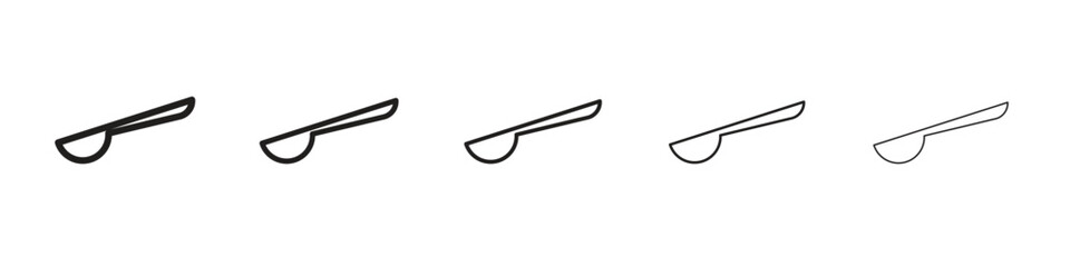 Spoon icon. modern outline style vector icons series