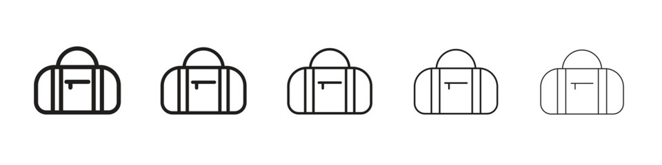 Sports bag icon. modern outline style vector icons series