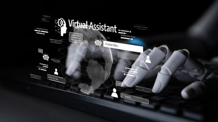 AI Assistant Brain Processor with LLM Technology, Big Data, Machine Learning, Generative AI for...