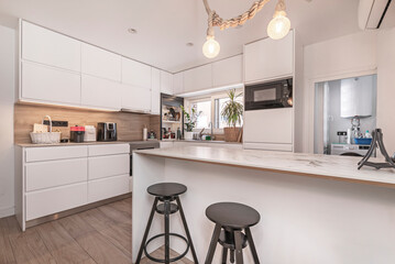 Built-in or retro-modern design appliances
