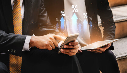 Rising interest rate reflects economic growth. Interest rate increase signals financial changes,...