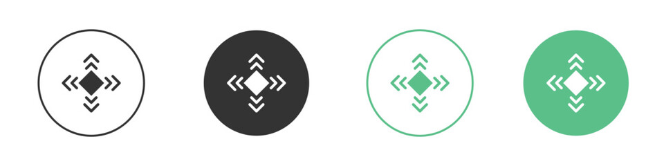 Obraz premium Flexibility icon vector pictogram for ui ux interface elements