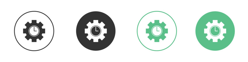 Productivity icon vector pictogram for ui ux interface elements