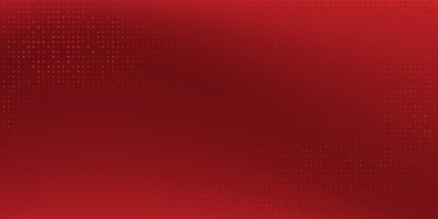Red diagonal geometric shape with halftone. Modern fiber textured vector eps 10