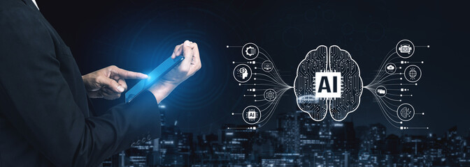 AI assistant with LLM, big data, machine learning, and generative AI powers prompt engineering and...