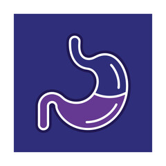 Fototapeta premium Stomach icon