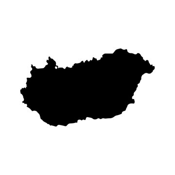 map of hungary