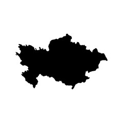 Obraz premium map of kazakhstan